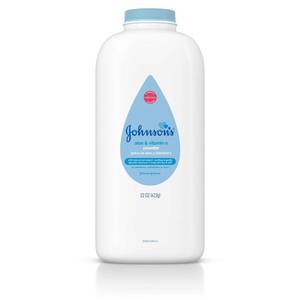 lot 8149 image: Johnsonfts Baby Powder with Naturally Derived Cornstarch Aloe and Vitamin E, Hypoallergenic, 22 oz (Pack of 6)
