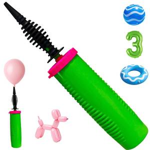 lot 8163 image: Balloon Pump Hand Held � Two Way Dual Action Inflator Air Pump for Balloons