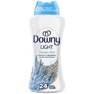 lot 8175 image: Downy Ocean Mist Light In-Wash Laundry Scent Booster Beads - 24oz