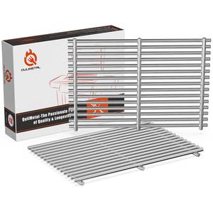 lot 9711 image: 9MM Grill Grates for Weber Spirit 300 and GS4 Spirit II 300, 7639 7638 Grates