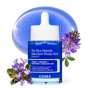 lot 10219 image: COSRX The Blue Copper Peptide Bakuchiol Serum, Glow and Plumping, 1.69 Fl Oz