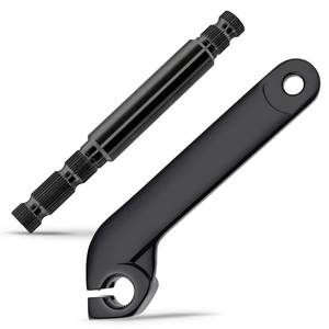 lot 10240 image: Benlari Inner Shifter Lever Shaft Kit, 304 Stainless Steel Inner Shift Rod Lever Fit for Harley Davidson Touring Electra Glide Road Glide Road King Street Glide 1984-2016 Black