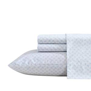 lot 11830 image: Nautica - Twin XL Size Sheets Set, Crisp and Tailored Floral Bedding with a Smooth Cotton Percale, Bed Sheets with Matching Pillowcase and Fitted Sheet (Breezy Bloom Blue)