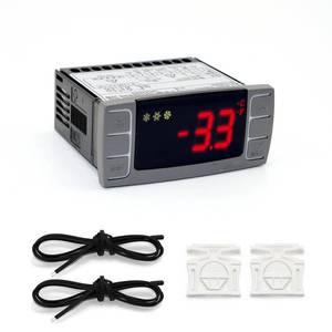 lot 12002 image: Fit for Dixell XR06CX-4N1F1 Temperature Controllers 120v50-60hz Programmable Digital Thermostat Fit for Commercial RefrigeratorsFreezer