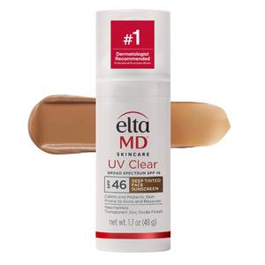 lot 12033 image: EltaMD UV Clear Deep Tinted Face Sunscreen with Zinc Oxide, SPF 46, 1.7 oz