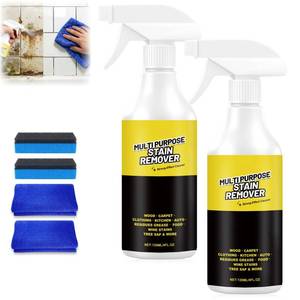 lot 12091 image: Quboora 2PCS AlienPover Spray Multi-Purpose Stain Remover, All Purpose and Stain Remover For Kitchen, Bathroom, Car. Its Effectively Removes Hard Water Stains, Rust, Yellowing, And Stubborn Residues.