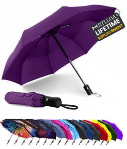 lot 12447 image: MRTLLOA Travel Essentials MiniCompact Umbrella for Purse
