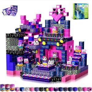 lot 12452 image: SSAWER Magnetic Blocks, 100PCS Toys Building Cube, Gifts for Girls Age 3