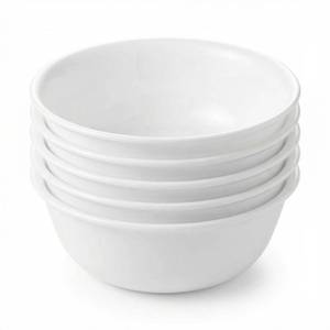 lot 13581 image: Corelle Vitrelle 28-oz SoupCereal Bowls Set of 3 Chip and Crack Resistant Dinnerware Bowls for Soup, Ramen, Cereal and More, Triple Layer Glass, Winter Frost White