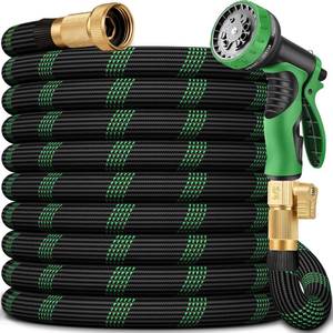 lot 13622 image: 150 FT Non-Expanding Garden Hose, 2026 New Upgrated Non-Expandable Garden Water Hose - Ultra-Light and Flexible Burst-Resistant, Kink-Free Garden Hoses, All-Weather Use for Lawns, Gardens,Outdoor