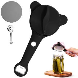 lot 14178 image: 2026 New 4-in-1 Jar Opener, Adjustable Jar Opener for Seniors (Black)