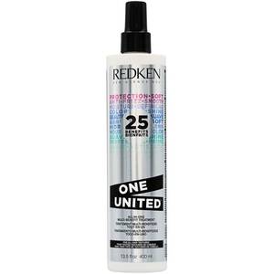 lot 14217 image: Redken One United Leave In Conditioner Spray - Multi-Benefit Leave In Treatment For All Hair Types, Heat Protectant and Detangler Spray, Paraben Free
