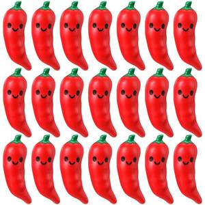 lot 14237 image: Arrowbash 20 Pcs Chili Pepper Stress Balls Mexican Chili Festival Gift