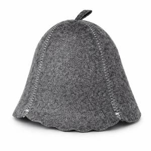 lot 14256 image: ASKOLD Sauna Hat for Women and Men Grey Felt � Banya Hat for Men Sauna Cap for Women and Men to Protect Hair (1)