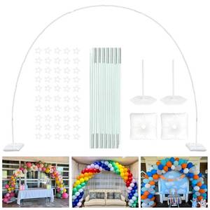 lot 19012 image: YALLOVE 21 Ft Adjustable Balloon Arch Stand Kit