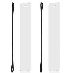 lot 19963 image: Oqqlin 2 Pcs Appliance Slider with Pull Strap, Plastic Foldable Appliances Glide for Refrigerators 8 x 48 Inch Thickened Heavy Duty Furniture Gliders for Hardwood Floors, Tile Floor, Glides Easily