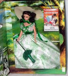 lot 19989 image: Barbie as Scarlett OftHara Gone With The Wind at Wilkefts Barbeque