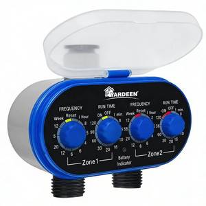 lot 20118 image: Yardeen Dual Outlet Water Timer Irrigation Controller System (Used) (Minor Cosmetic Damage)