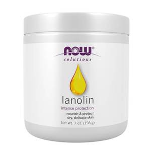 lot 20126 image: NOW Solutions, Lanolin, For Rough Dry Skin, 7 oz