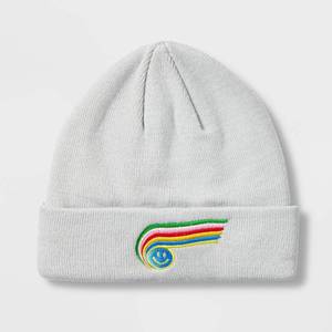 lot 20273 image: Pride PH by The PHLUID Project Rainbow Beanie - Gray