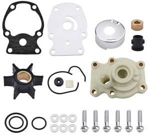 lot 20348 image: 393630 Water Pump Kit Fit Johnson Evinrude OMC Outboard 20 25 30 35 HP Replacement