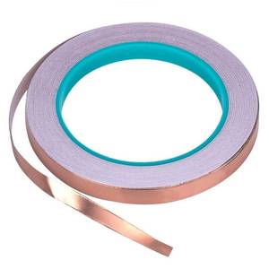 lot 20352 image: Zehhe Copper Foil Tape with Double-Sided Conductive (14inch X 21.8yards)- EMI Shielding,Stained Glass,Soldering,Electrical Repairs,Slug Repellent,Paper Circuits,Grounding (14inch)