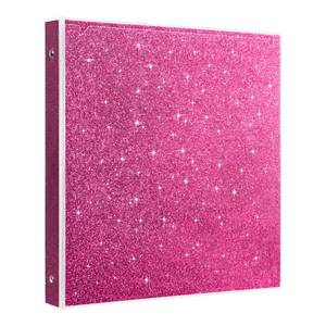 lot 20378 image: EYROZILL 3 Ring Binder 1 Inch Pink Binders Fashion View Binder with 2 Pockets for Office Supplies, Waterproof, Deep Pink