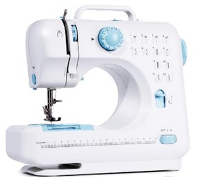 lot 1541 image: Sewing machine white 12 line upgrade