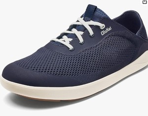 lot 13599 image: OluKai ftAhi Menfts Water Shoes, Cushioned and Quick-Drying Marine SneakerBreathable Mesh, Size 13