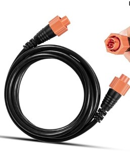 lot 14204 image: Replacement Part for Lowrance Ethernet Crossover Cable Yellow Cat5e Cable, 6-Feet, High-Speed, Plug and Play, Waterproof (6 Feet)