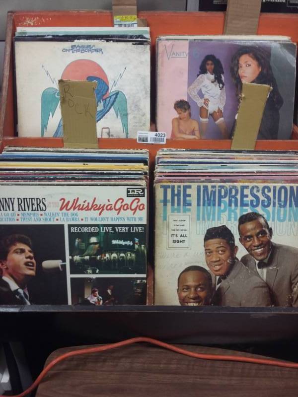 lot 4023 image: Large Lot of Vinyl Albums - Pop, Rock, Muppets, �