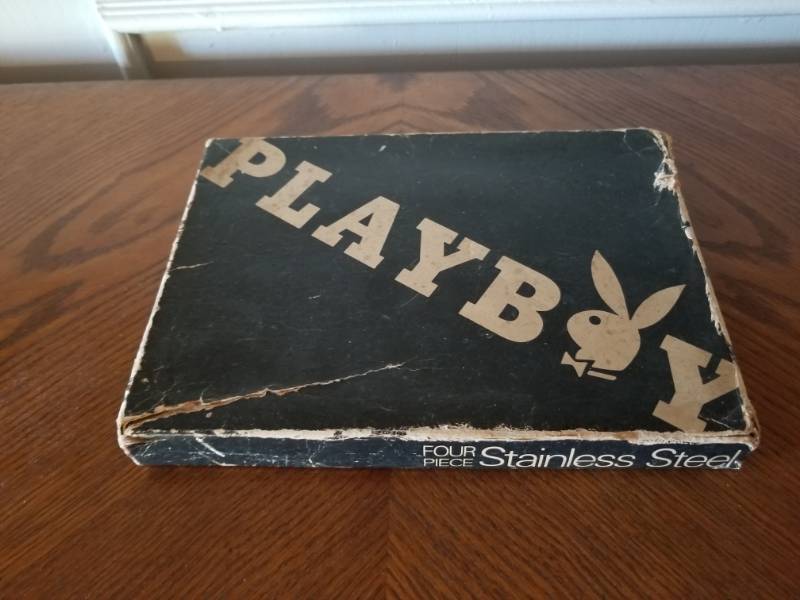 lot 3026 image: Vintage Playboy Bottle Opener Set in Box