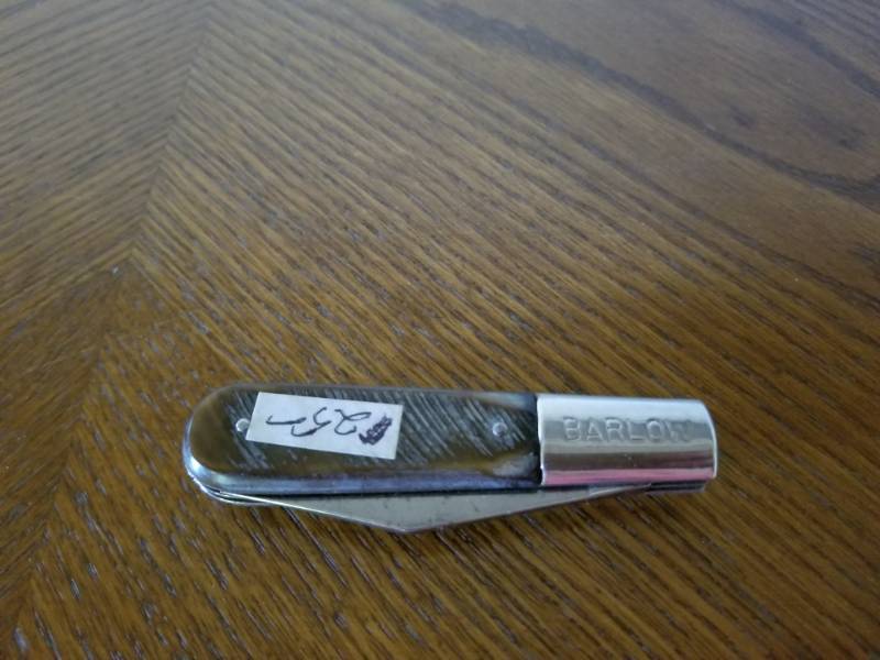 lot 3027 image: Barlow Pocket Knife