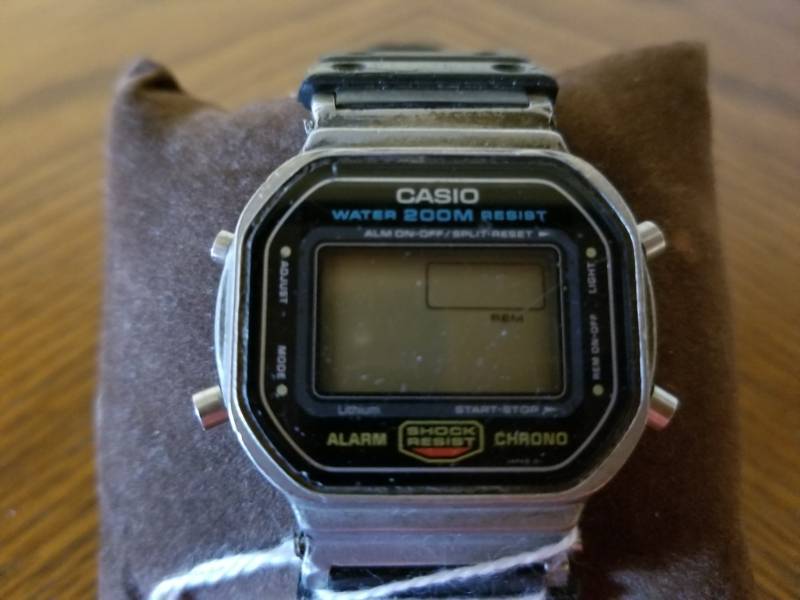 lot 3176 image: Vintage Casio 901 DW5600 Watch