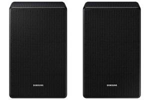 lot 1644 image: Samsung 9500S Rear Speaker Kit - Wireless Dolby AtmosDTS X (SWA-9500S, 2021 Model), Black
