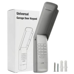 lot 2279 image: Universal Garage Door Opener Keypad Wireless Keypad Keyless Entry Compatible with LiftMaster Chamberlain Craftsman Genie Overhead Linear Wayne Dalton Garage Door Opener Remote Learn Button Dip Switch