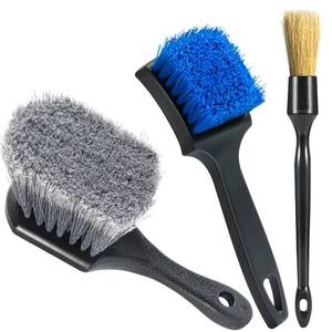 lot 2283 image: Eomarce Tire Brushes for Cleaning Tires, Car Wheel Brushes for Cleaning Wheels, Rim Cleaner Brush for Car Detailing, Premium Wheel Cleaner Brush Kit Safe for Cars, Trucks, SUVs, RVs, Motorcycles