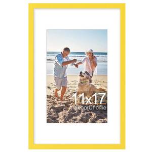 lot 2285 image: decorUhome 11x17 Picture Frame, Fits 8x12 Photos with Mat, M01YL