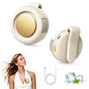 lot 2290 image: AntoFlash Clip On Fan, Portable Silent Mini Bladeless Personal Fan