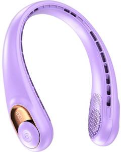 lot 2322 image: KIDEE Neck Fan, Bladeless Neck Fans Portable Rechargeable, Upgrade 360° Airflow, 3 Speeds, Headphone Design, 4000mAh Battery Operated Personal Wearable Fan Hands Free for Travel Indoor Outdoor
