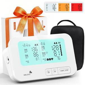lot 2323 image: BBLOVE Blood Pressure Monitor, FSA-HSA Eligible, One-Touch Voice Control