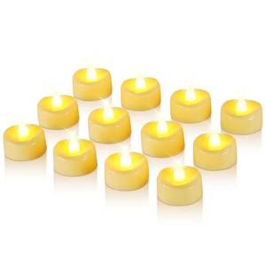 lot 2365 image: Raycare LED Tea Lights Battery Operated, 200Hour Flickering Votive Candles
