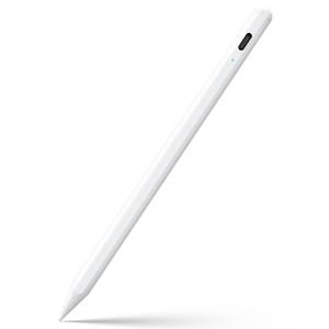 lot 2393 image: Jamjake Stylus Pen for iPad 6-11th Gen 2X Fast Charge, Palm Rejection-White