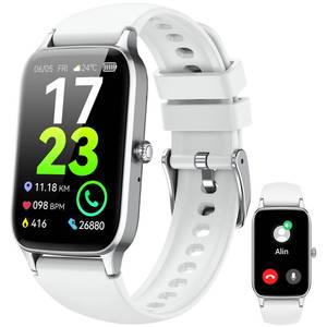 lot 2399 image: Smart Watch (AnswerMake Call), 2025 New Fitness Tracker for Men Women 1.57in HD Fitness Watch, Heart RateSleep MonitorPedometerCalories, 113 Sports IP68 Waterproof Activity Tracker for Android iOS