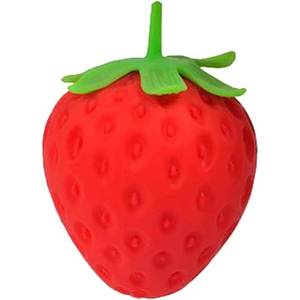 lot 2441 image: Strawberry Squishy, Strawberry Squishy Sensory Fidget Giant Jumbo Big Slow Rising Stress Ball Squeeze Toy Fruit Realistic for Relief, Adults Kids Gifts Party Favor (1pcs)