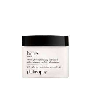 lot 2445 image: philosophy hope in a jar smooth-glow moisturizer 4 fl oz