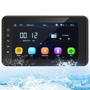 lot 3301 image: Geloo 2026 Upgraded Marine Stereo with Wireless CarPlay and Android Auto
