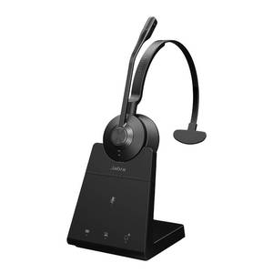 lot 3303 image: Jabra Engage 45 SE (Second Edition) Wireless Single-Ear Headphones - Bluetooth, Noise-Canceling Microphone, 13 hour Battery Life, Dual Connectivity, MS Teams Certified, Supports Other Platforms, Black