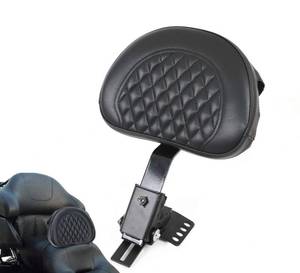 lot 7430 image: AUFER Motorcycle Adjustable Plug-in Driver Backrest,Rider Backrest WPocket