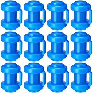 lot 7439 image: Lanties 12 Pcs Trampoline Caps - 1 Inch Diameter Enclosure Net Pole Caps and Replacement Poles for Safety Accessories